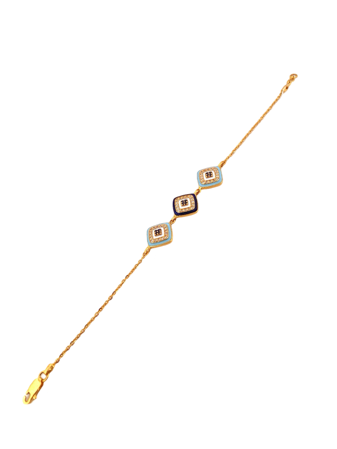 22K Gold Designer Ladies Bracelet
