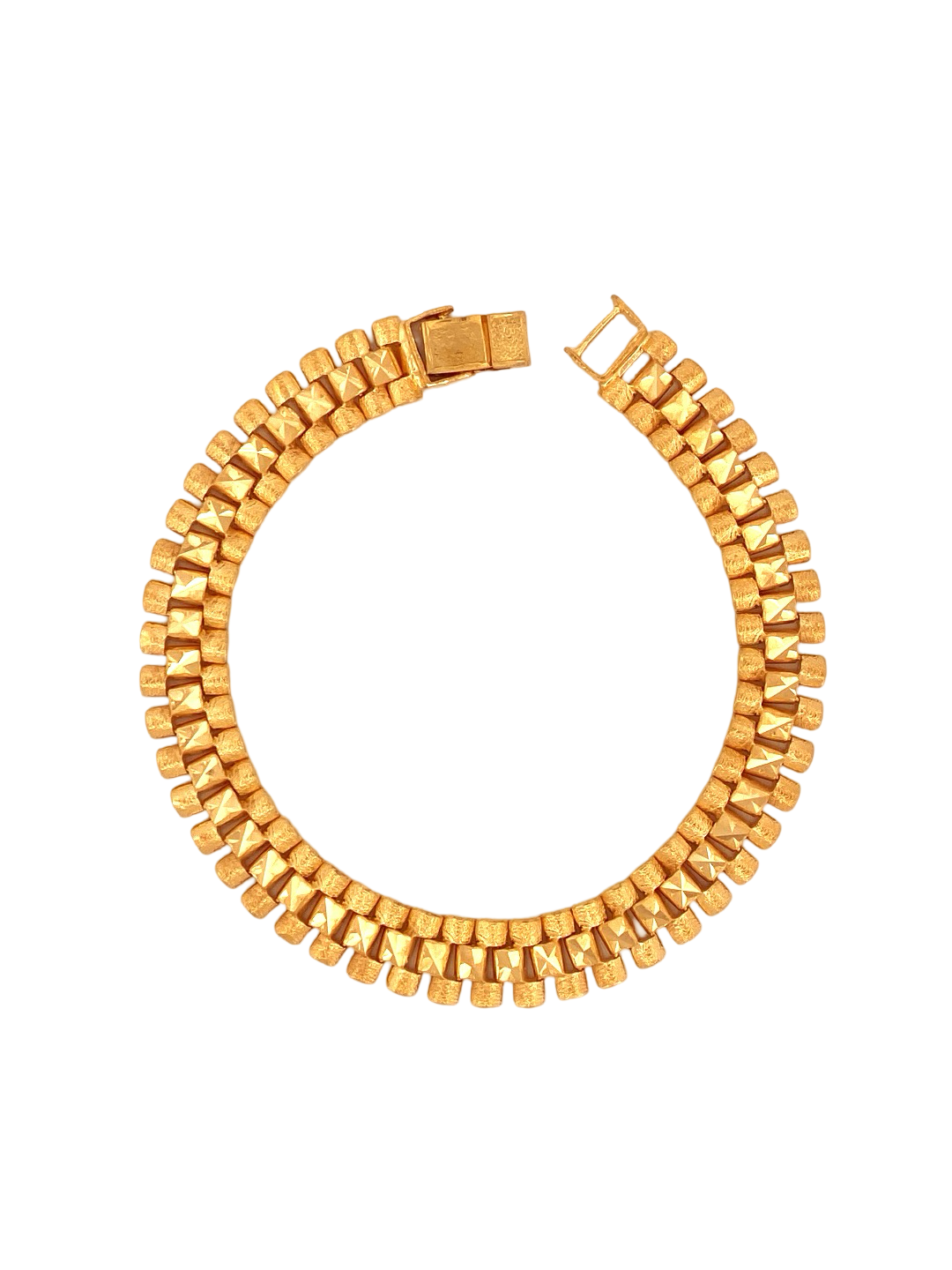 22K Gold Designer Men's Bracelet