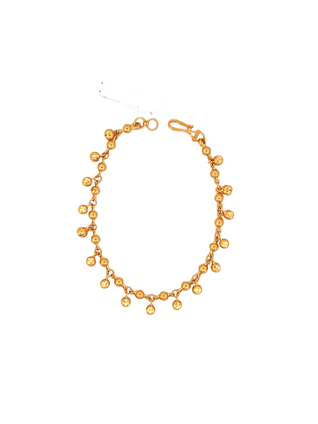 22K Gold Beads Designer Ladies Bracelet