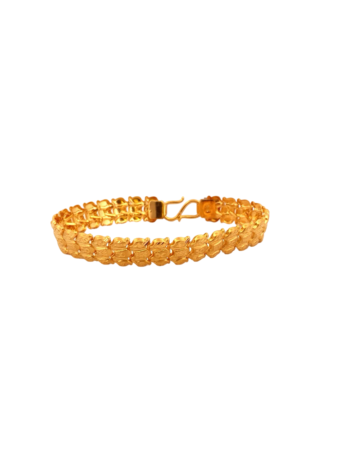 22K Gold Designer Men's Bracelet