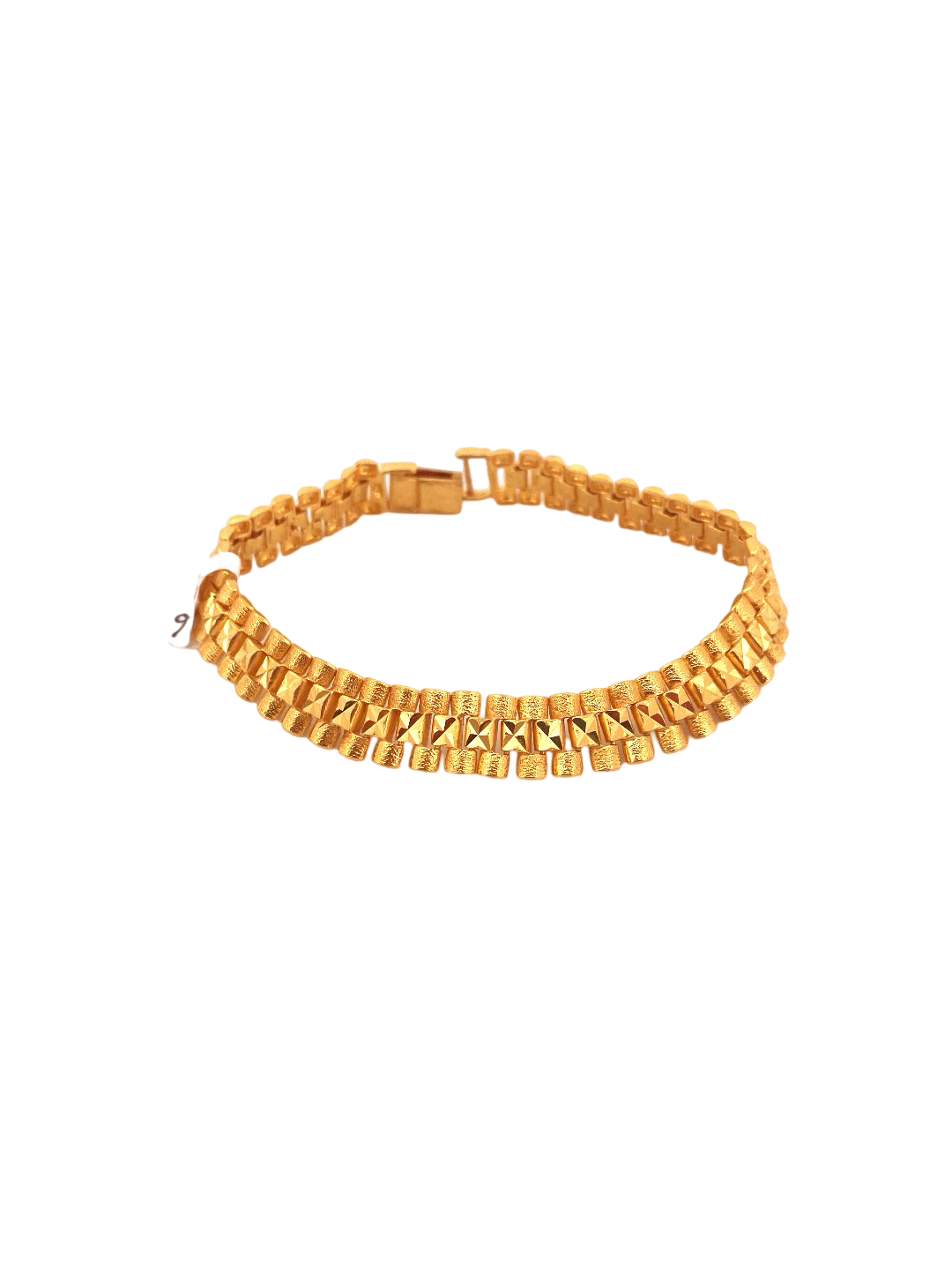 22K Gold Designer Men's Bracelet