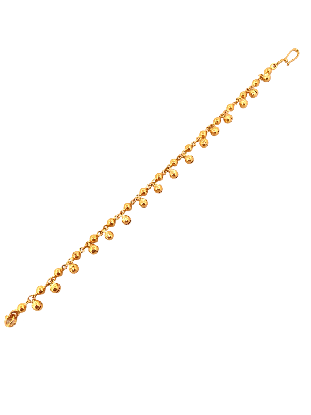 22K Gold Beads Designer Ladies Bracelet