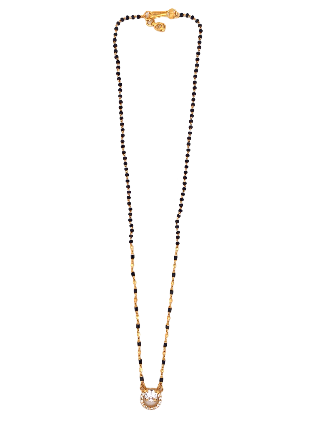 22K Gold CZ Designer Mangalsutra