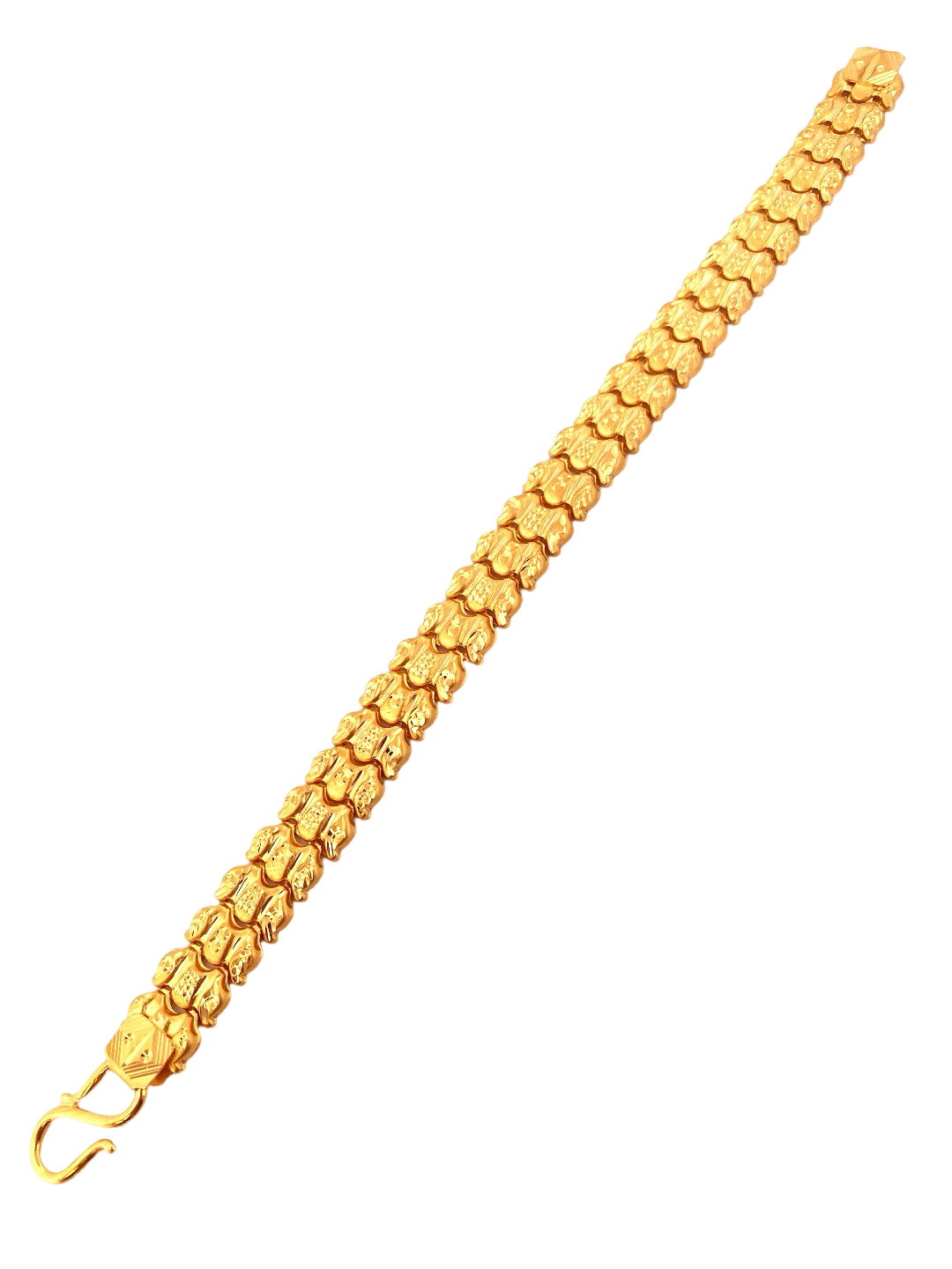 22K Gold Designer Men's Bracelet
