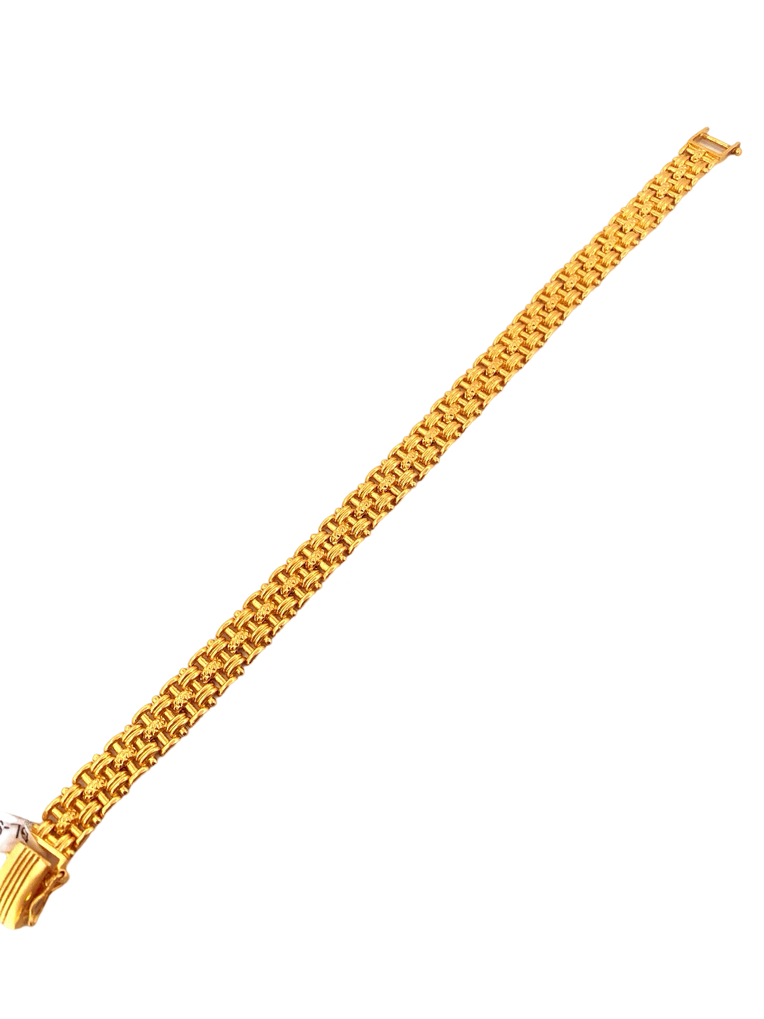 22K Gold Designer Men's Bracelet