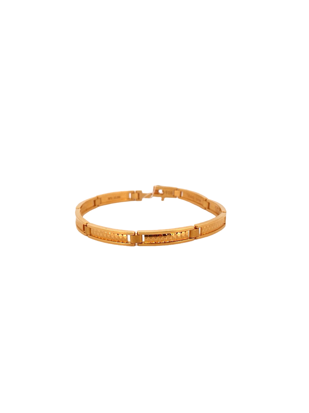 22K Gold Designer Men's Bracelet