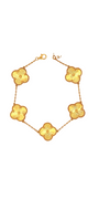22K Gold Flower Designer Ladies Bracelet