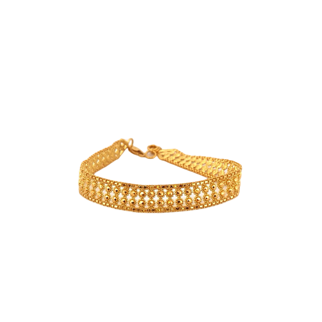 22K Gold Designer Ladies Bracelet