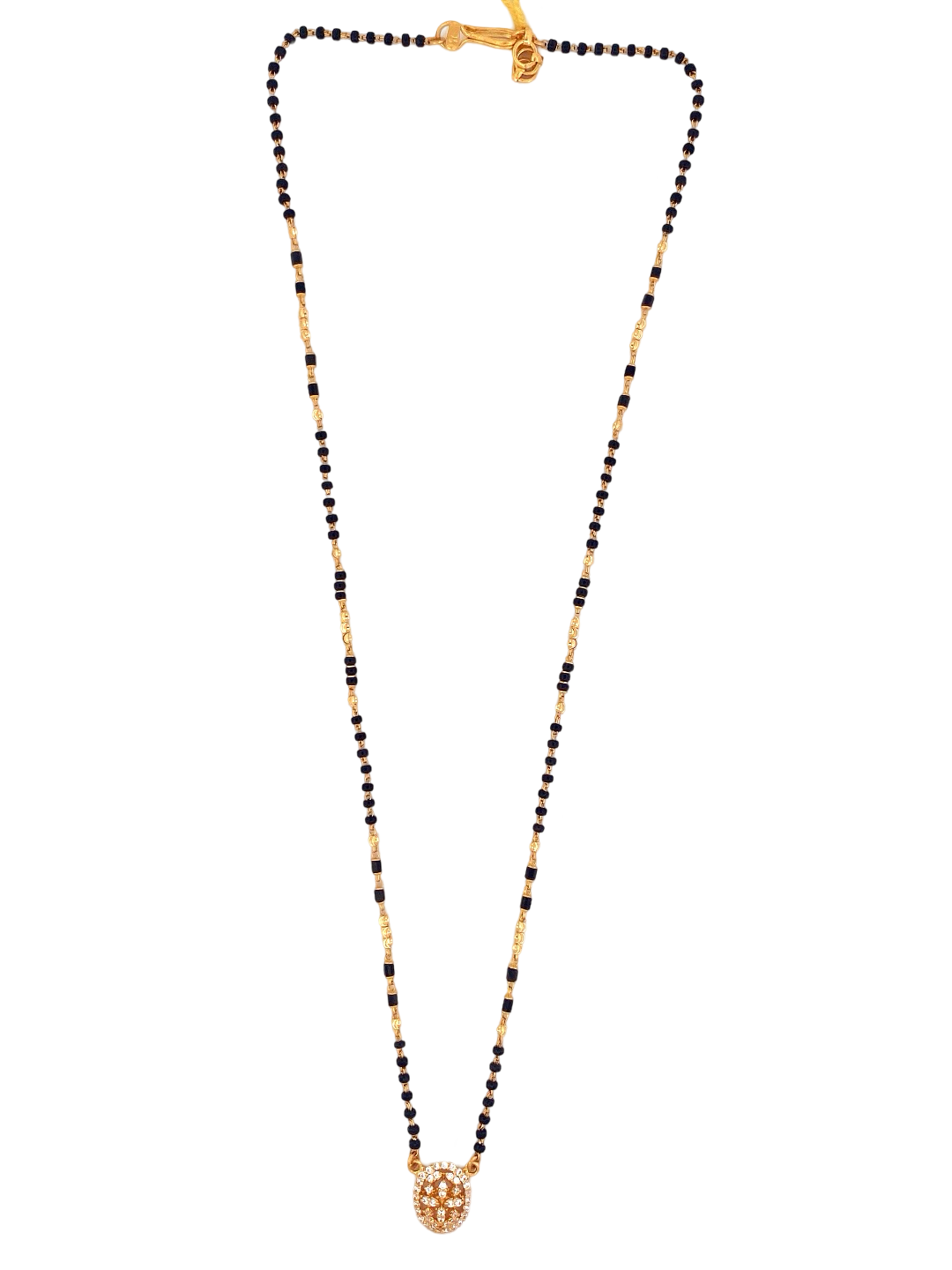 22K Gold CZ Designer Mangalsutra