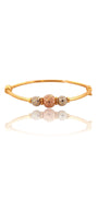 22K Gold Designer Tri-tone Ladies Bracelet