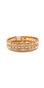 22K Gold Two-tone Designer 2 Pieces Set Of Bangles