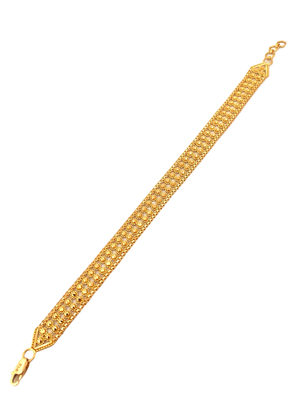 22K Gold Designer Ladies Bracelet