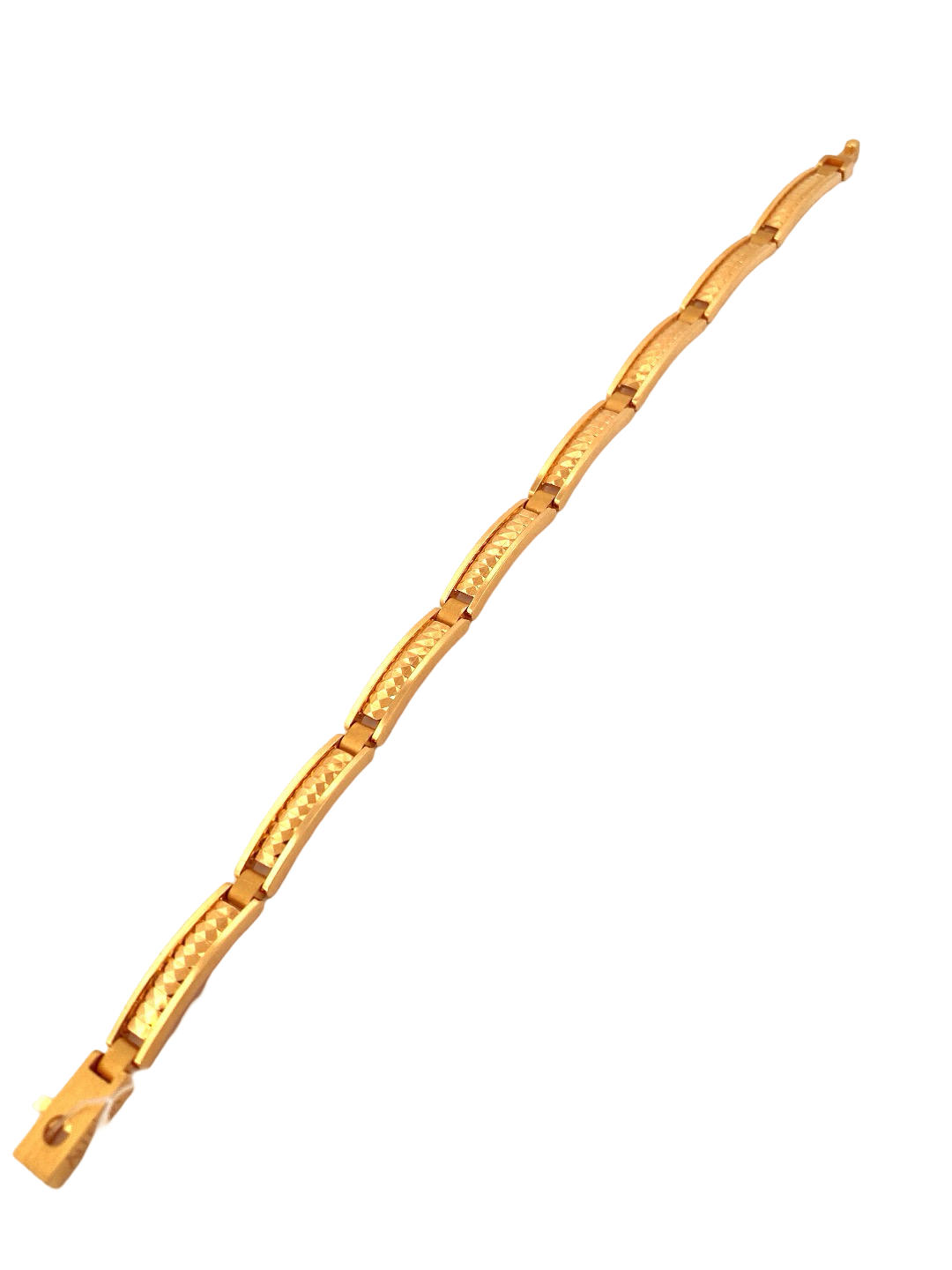22K Gold Designer Men's Bracelet