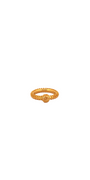 22K Gold Bead Designer Ladies Ring