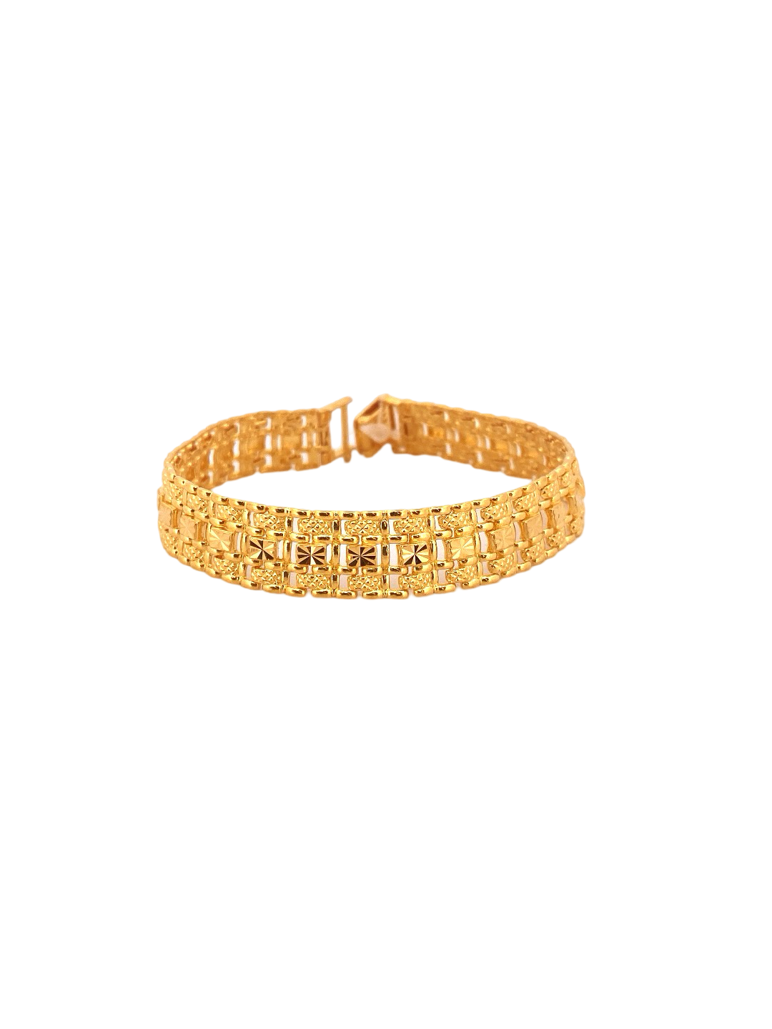 22K Gold Designer Men's Bracelet