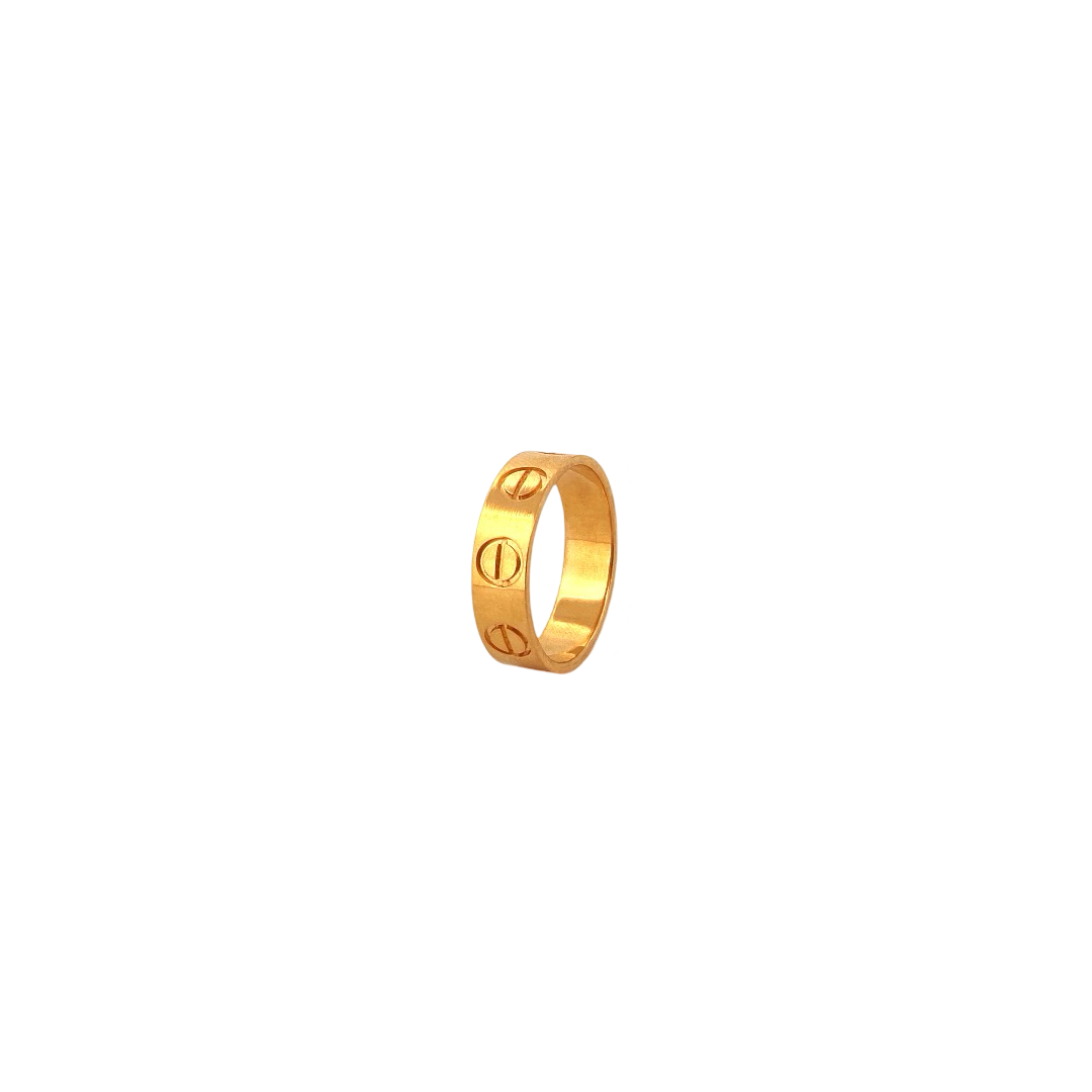 22K Gold Designer Band