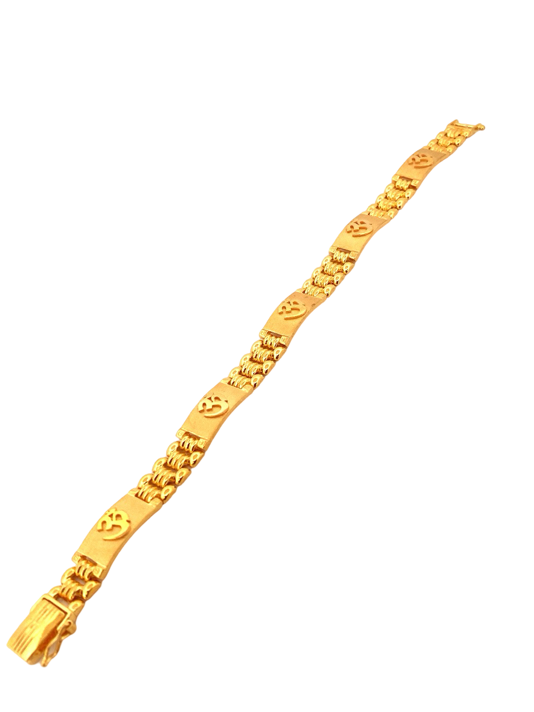22K Gold Designer Men's Bracelet