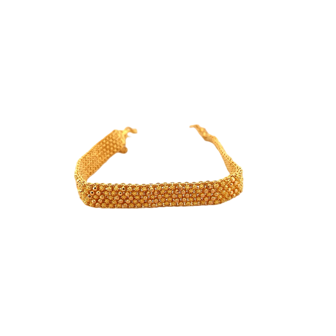 22K Gold Designer Ladies Bracelet