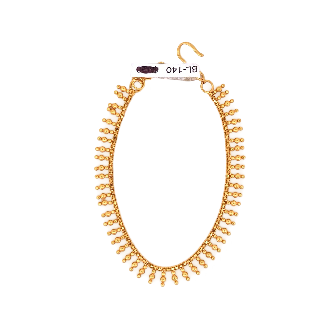 22K Gold Designer Ladies Bracelet