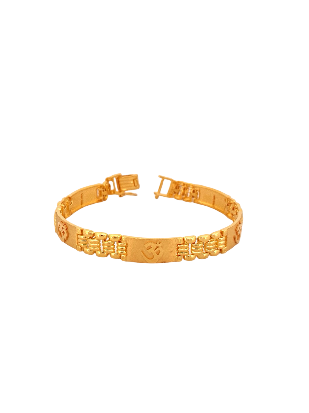 22K Gold Designer Men's Bracelet
