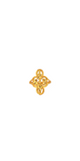22K Gold Laser Cut Designer Ladies Ring