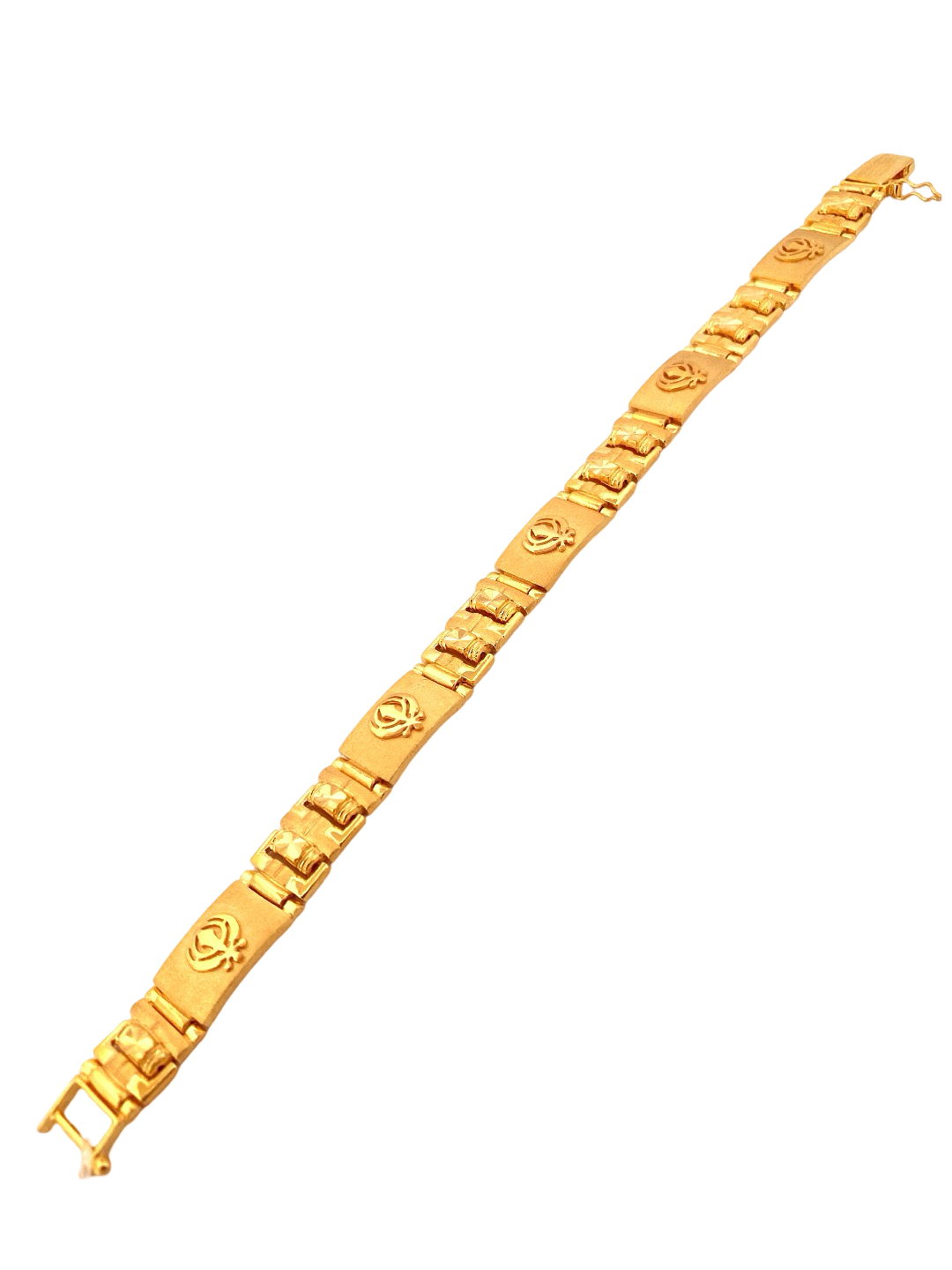 22K Gold Designer Men's Bracelet