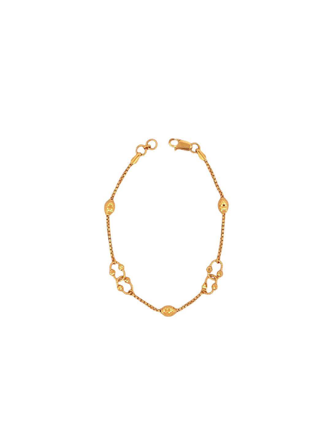 22K Gold Designer Ladies Bracelet