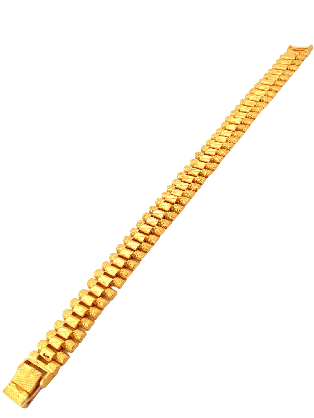22K Gold Designer Men's Bracelet