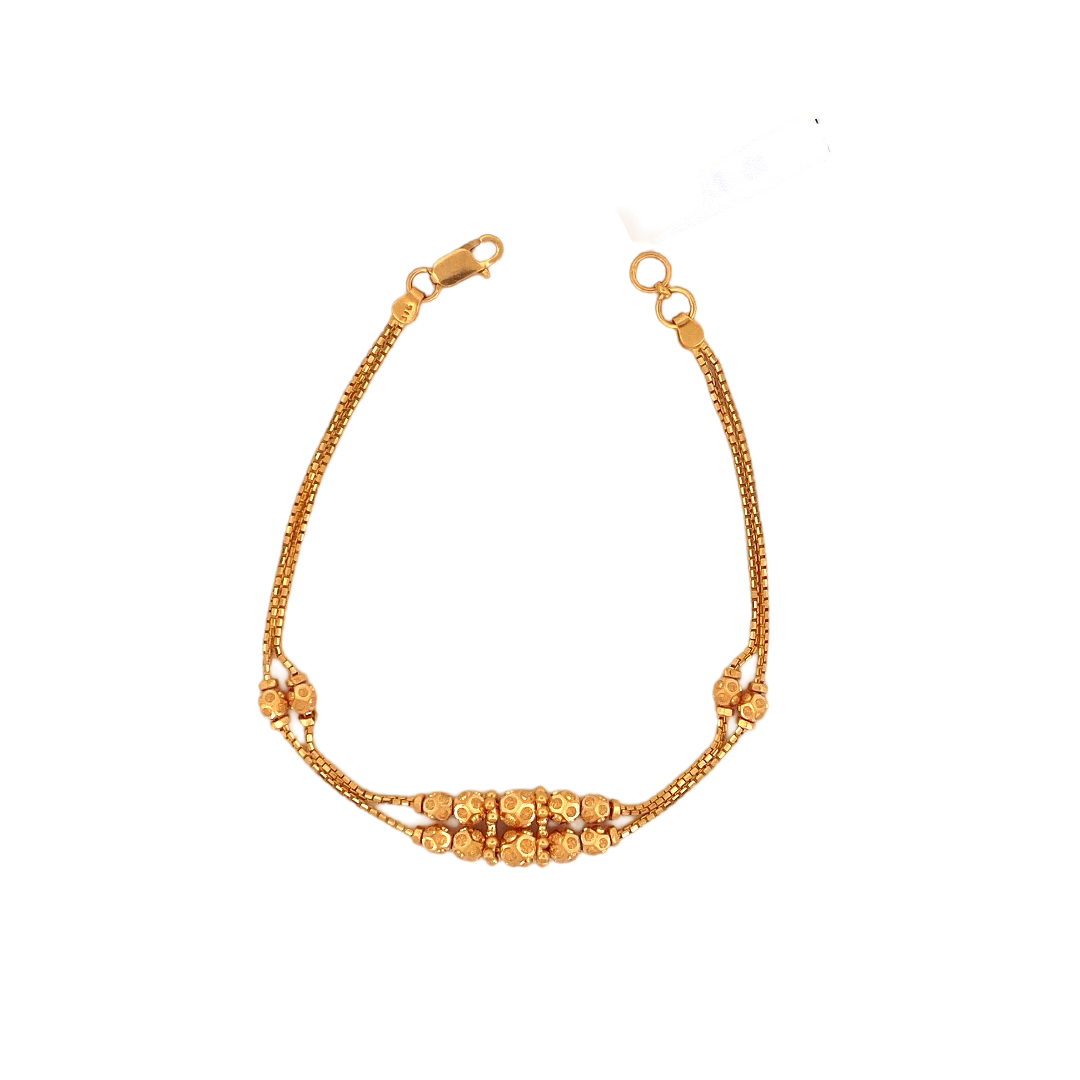 22K Gold Designer Ladies Bracelet