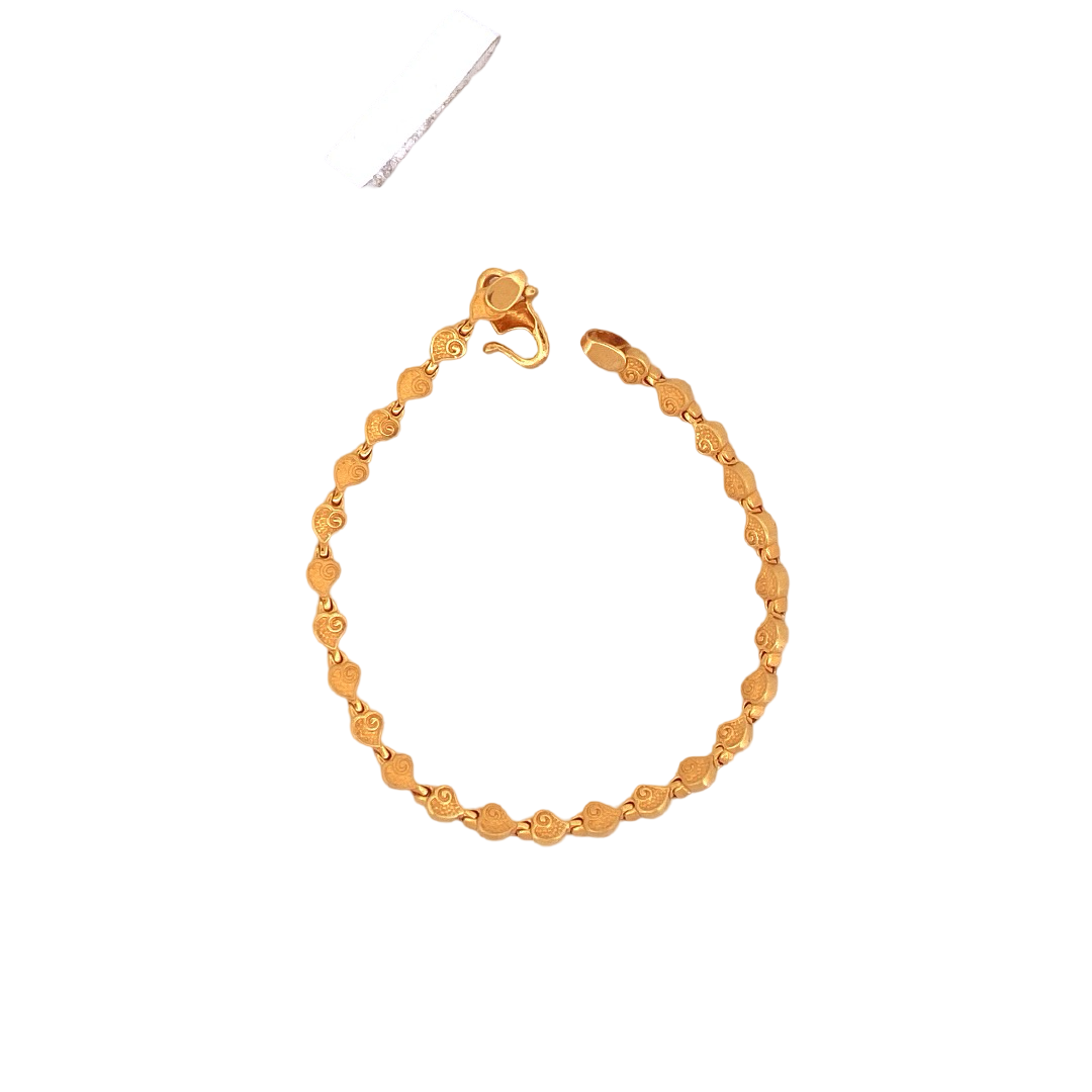 22K Gold Designer Ladies Bracelet