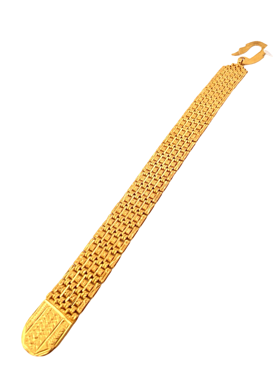 22K Gold Designer Men's Bracelet