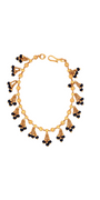 22K Gold Black Beads Designer Ladies Bracelet