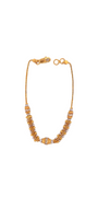 22K Gold Two-tone Designer Ladies Bracelet