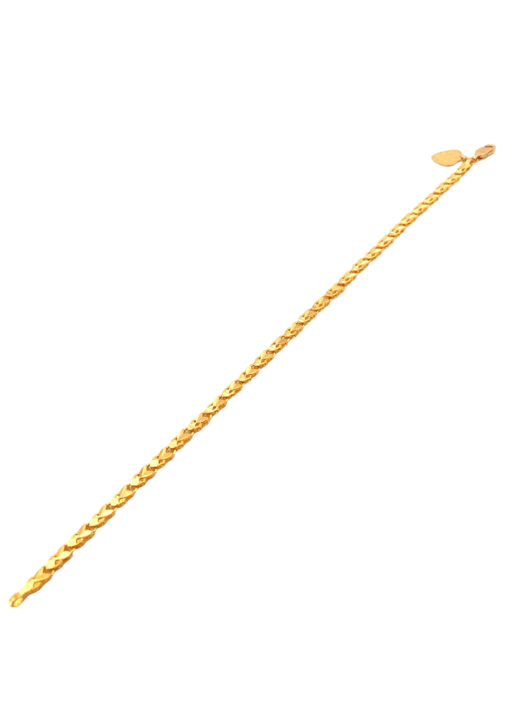 22K Gold Designer Ladies  Bracelet