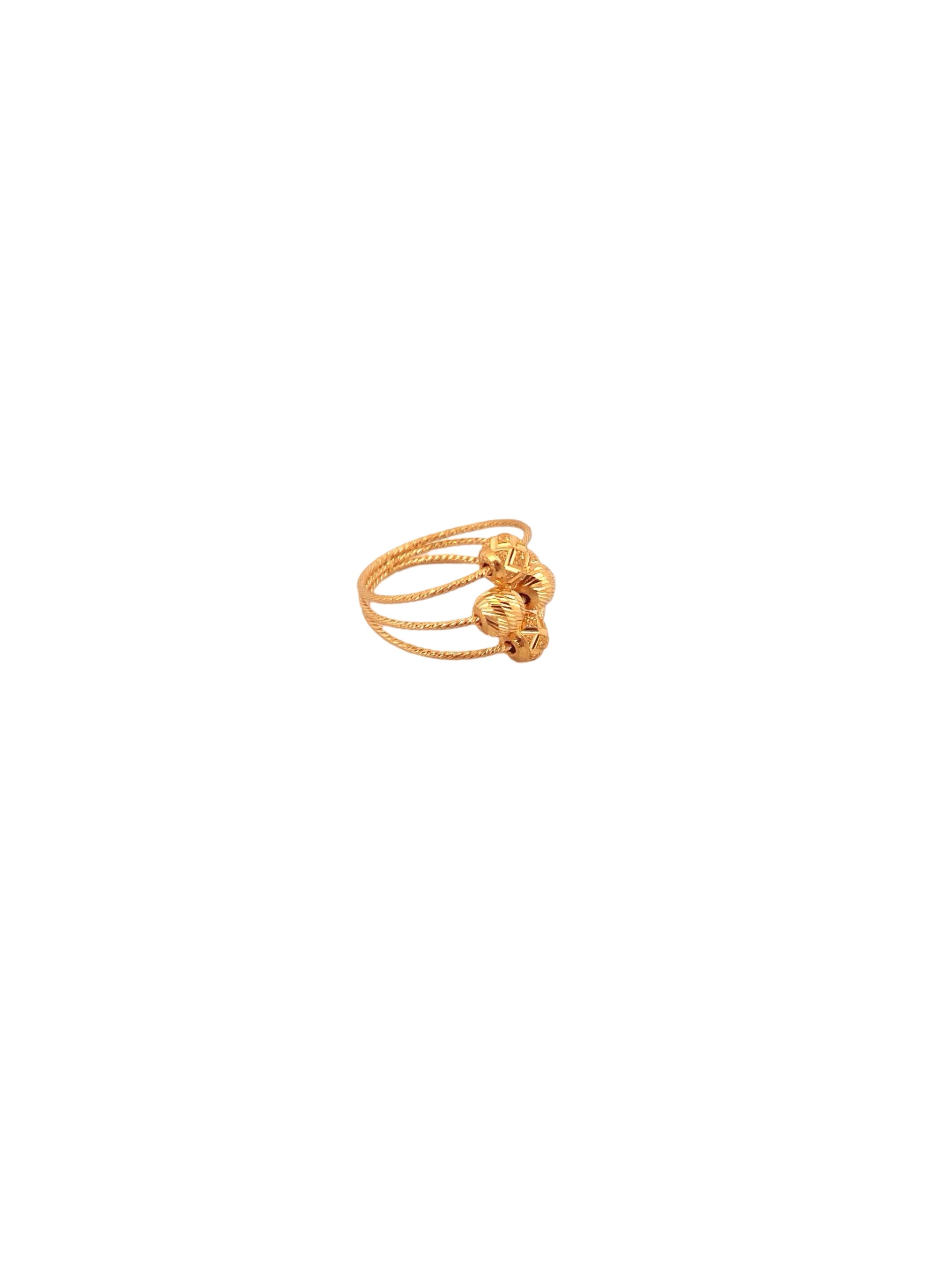 22K Gold Designer Ladies Ring