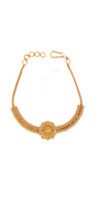 22K Gold Flower Designer Ladies Bracelet