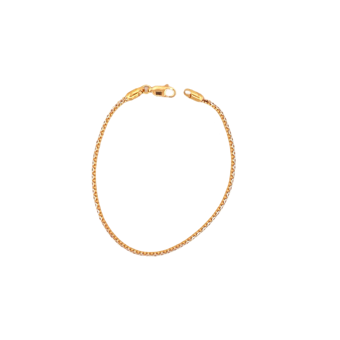 22K Gold Designer Ladies  Bracelet
