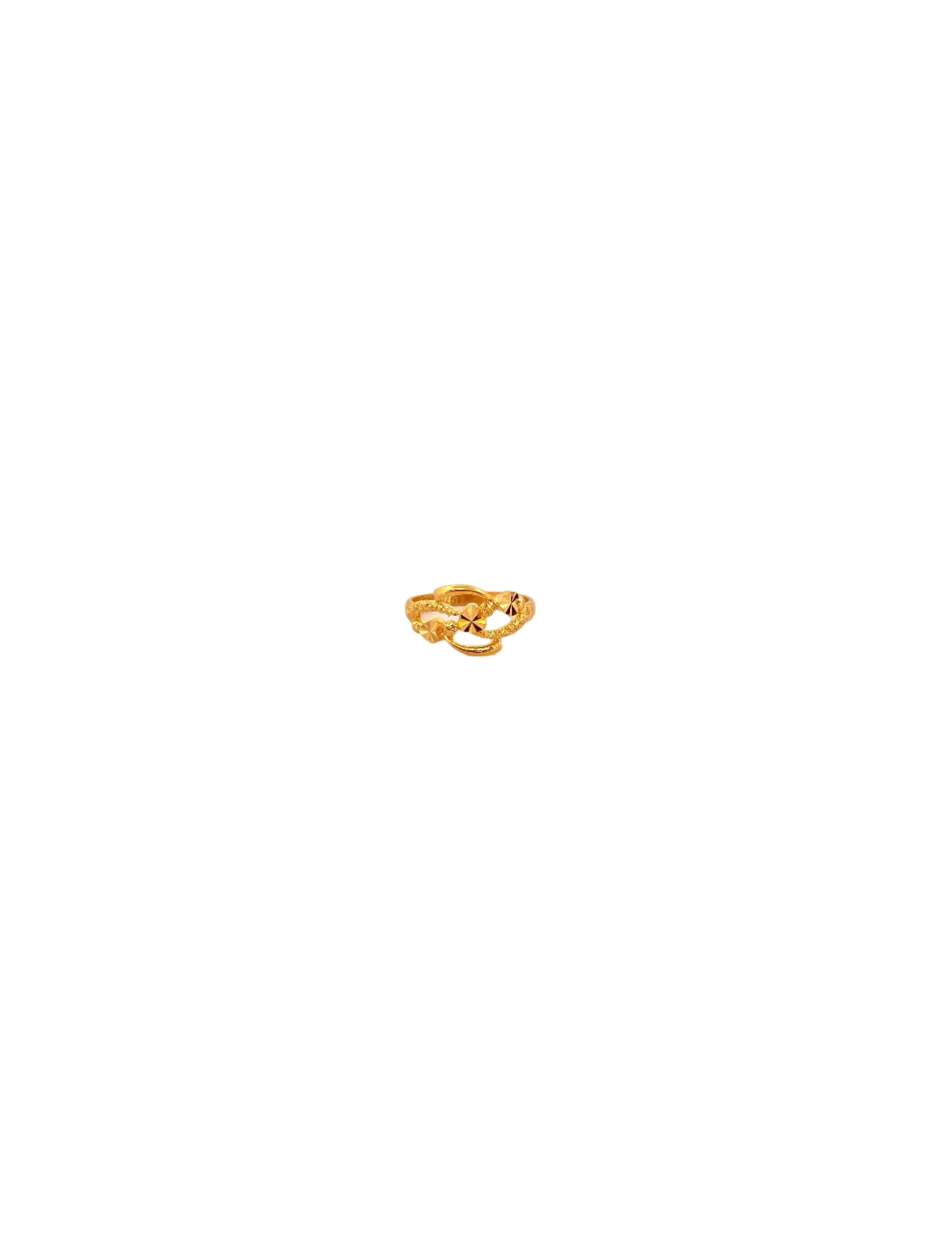 22K Gold Designer Ladies Ring