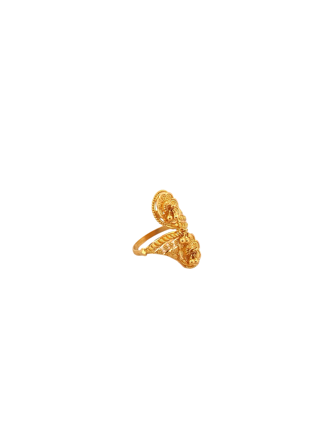 22K Gold Designer Ladies Ring