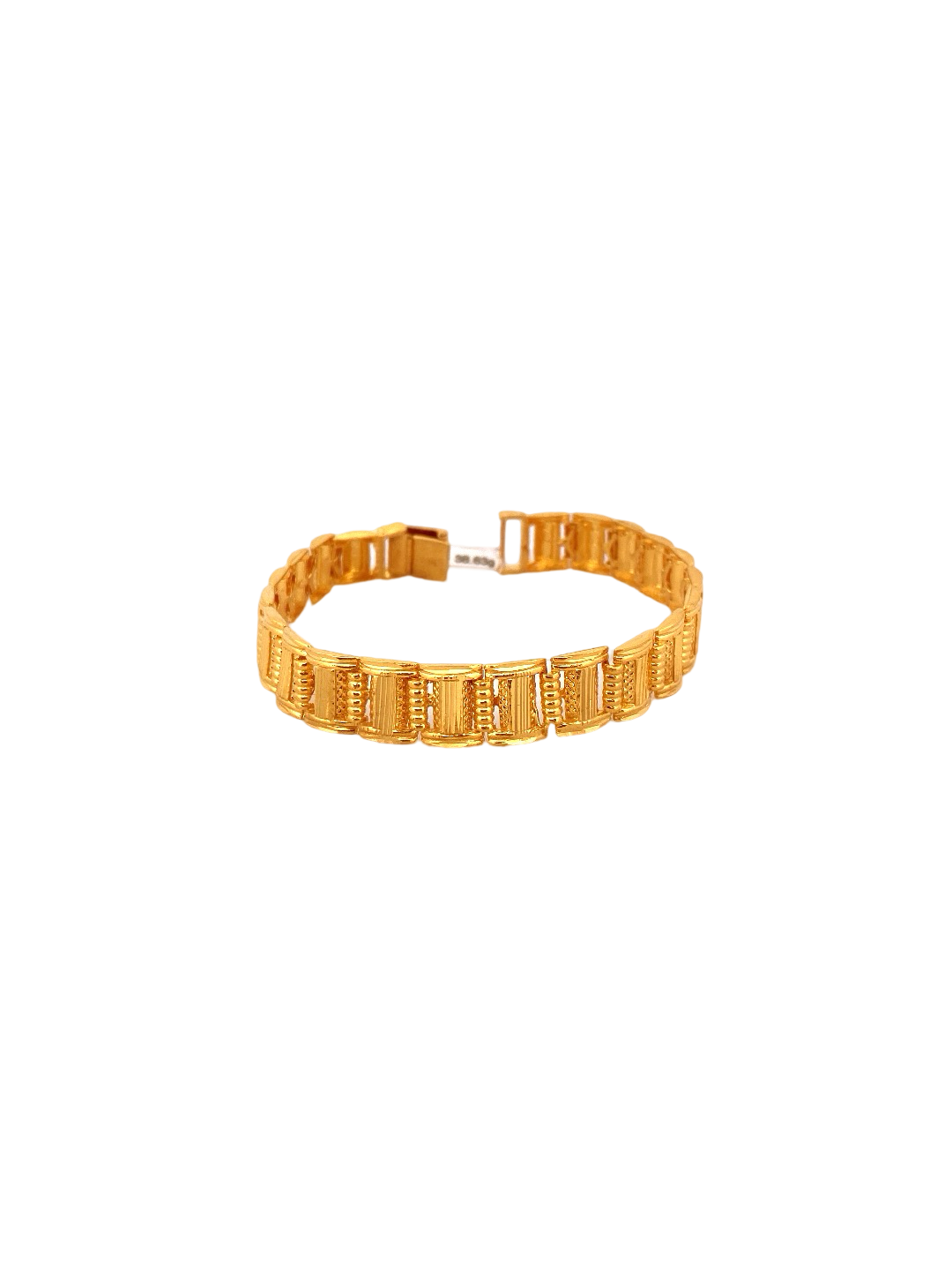 22K Gold Designer Men's Bracelet