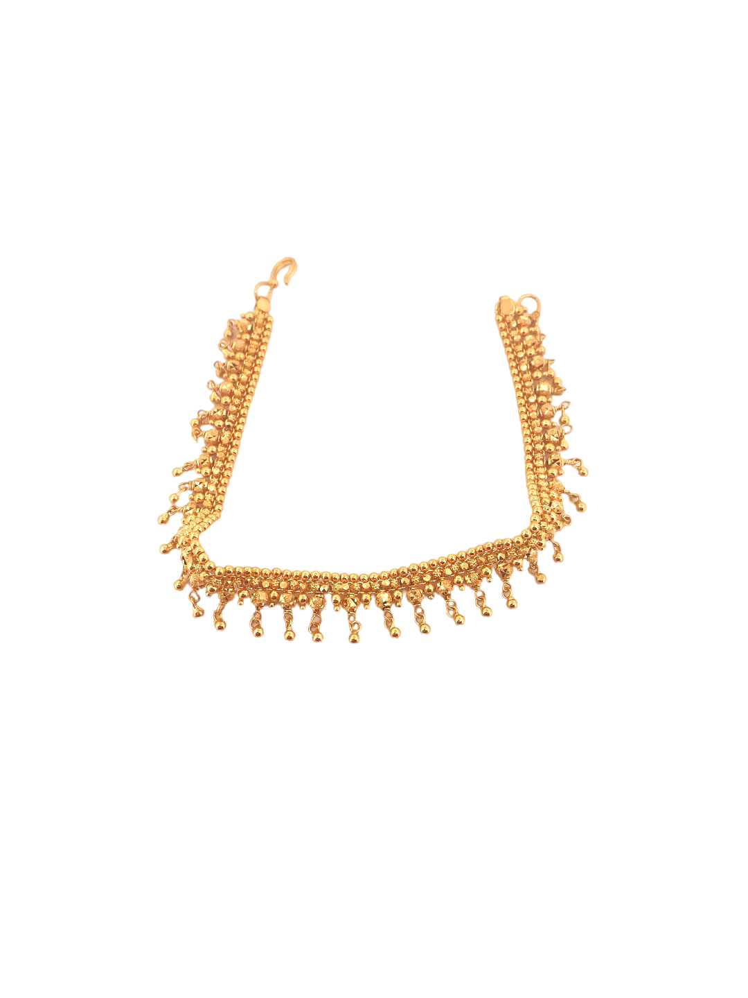 22K Gold Beads Designer Ladies Bracelet