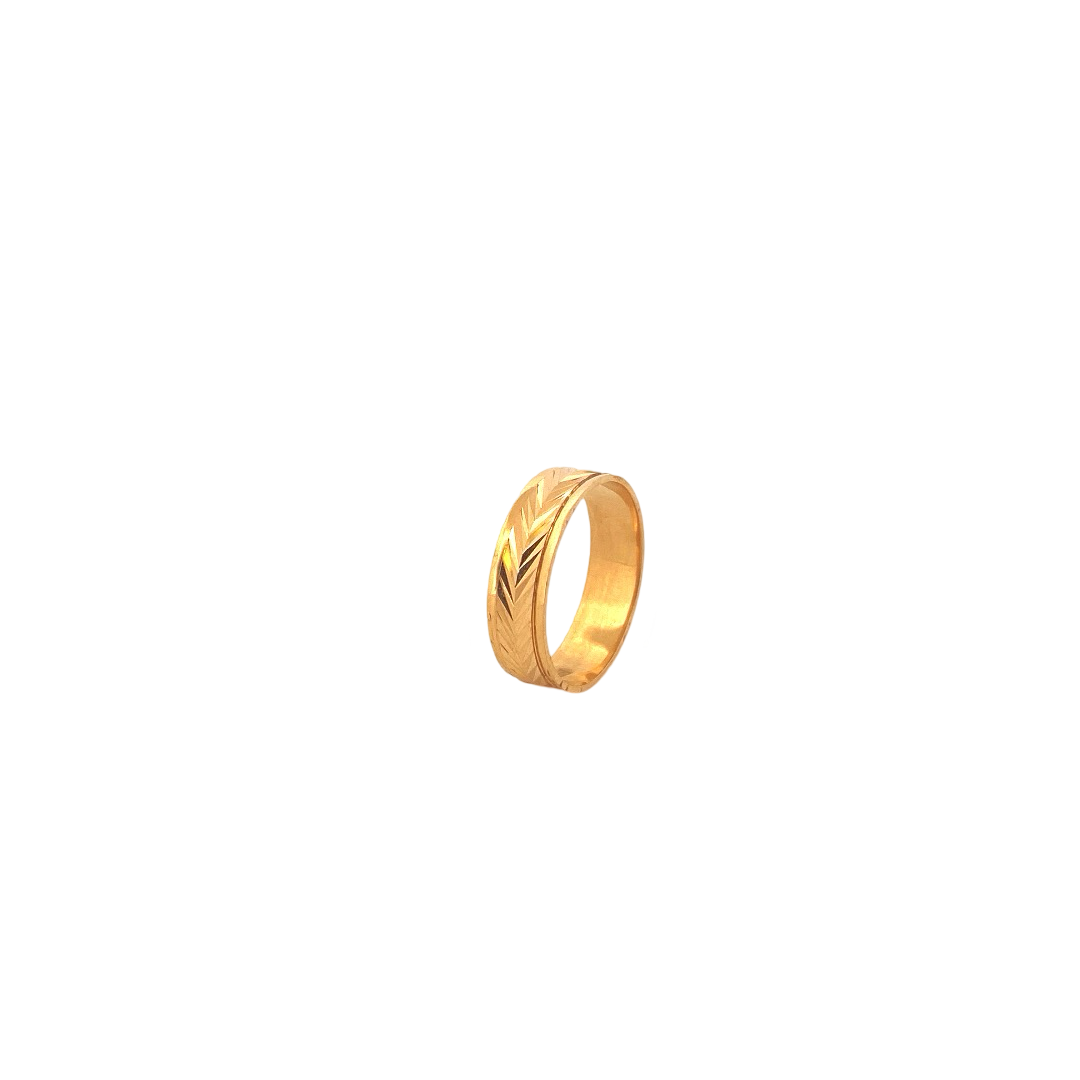 22K Gold Designer Band