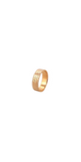 22K Gold Two-tone Designer Band