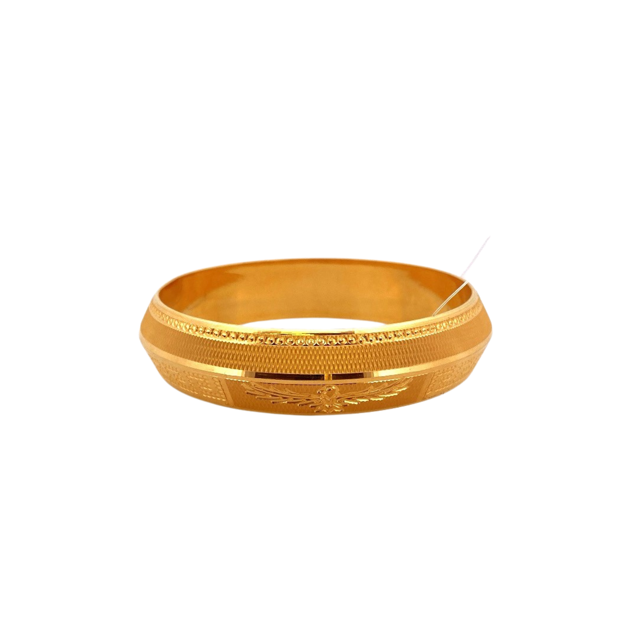 22K Gold Designer Men's Kara