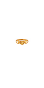 22K Gold Heart Designer Ladies Ring