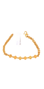 22K Gold Flower Designer Ladies Bracelet