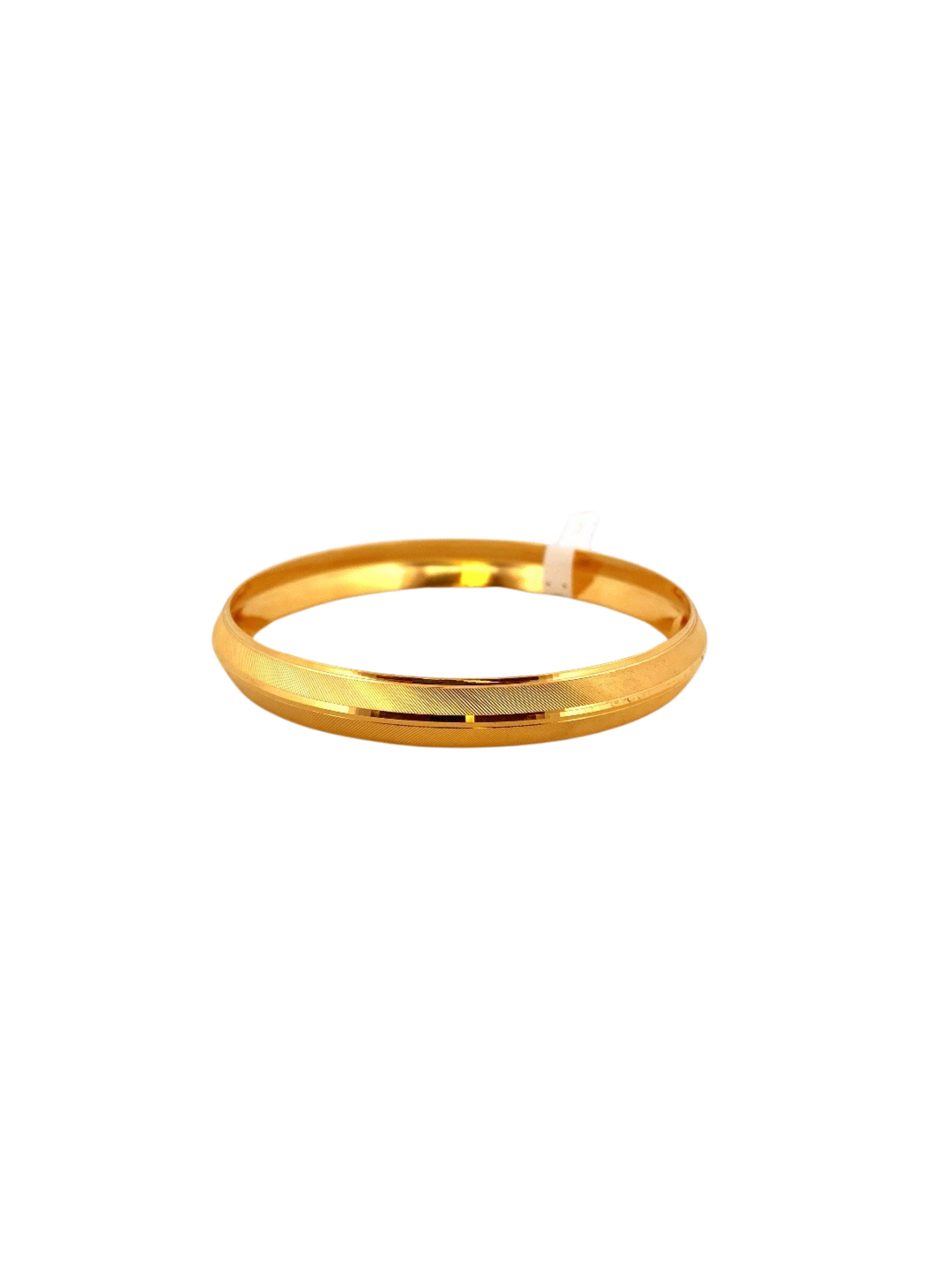 22K Gold Designer Men's Kara