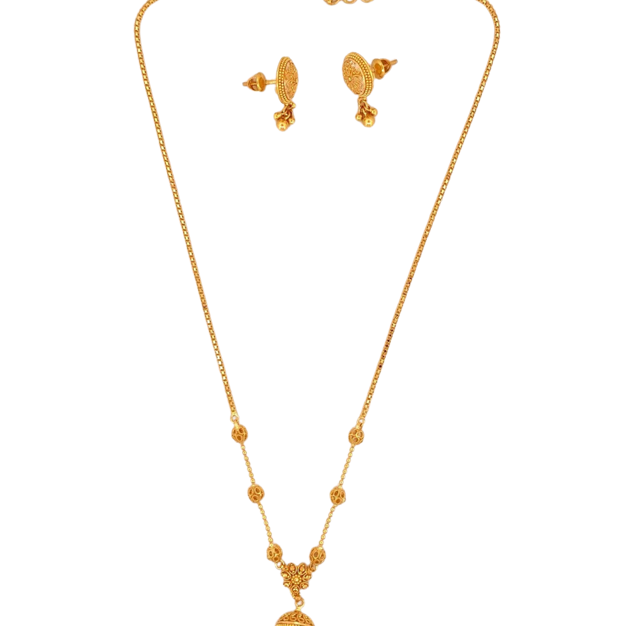 22K Gold Designer Jewellery Set