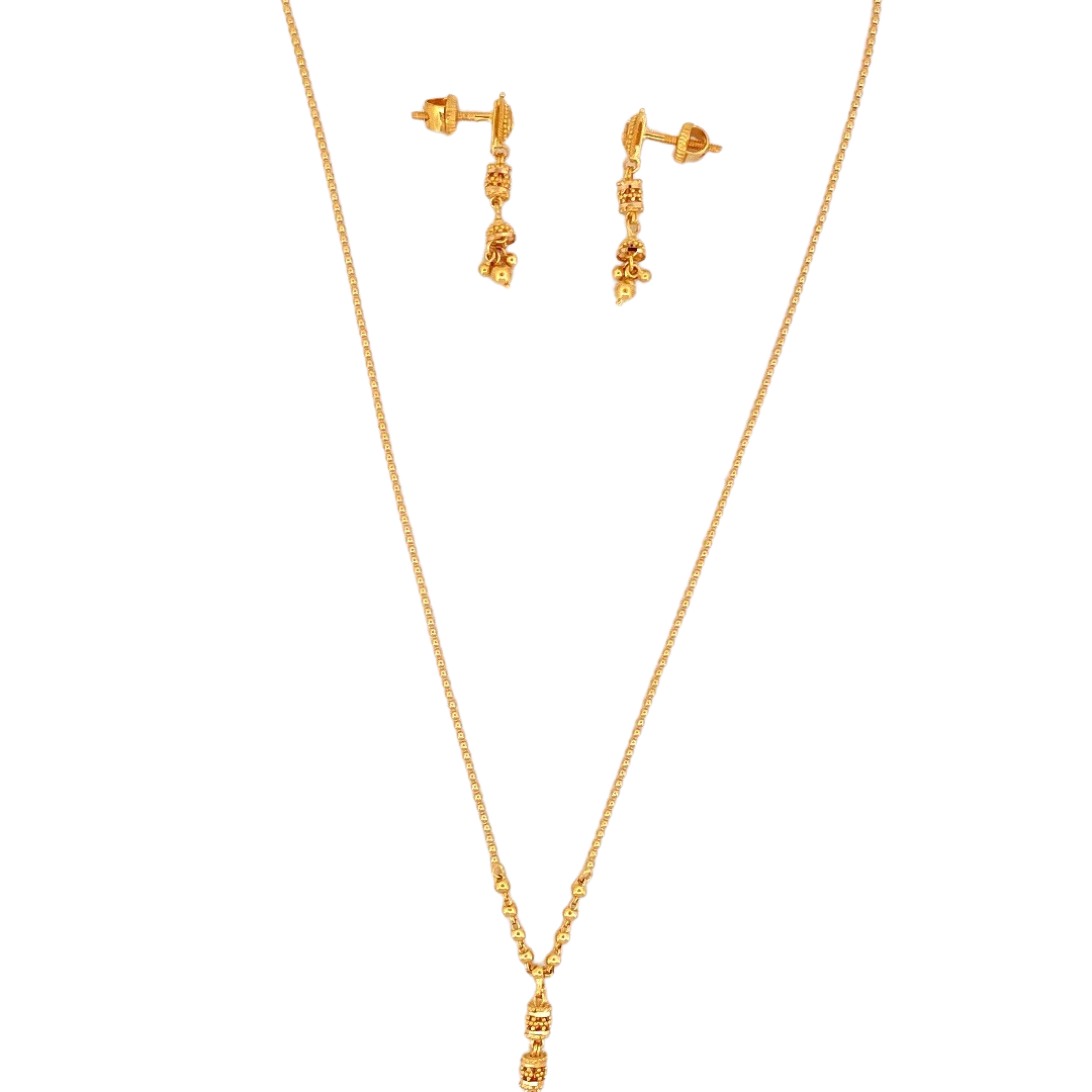 22K Gold Designer Jewellery Set