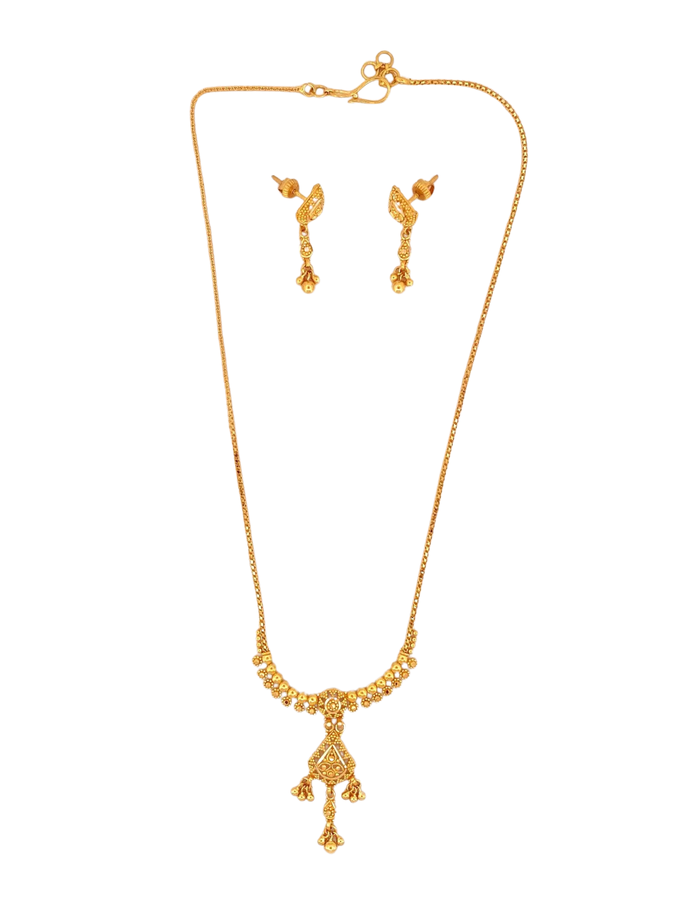22K Gold Designer Jewellery Set
